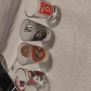 Bundle of Souvenir Shot Glasses